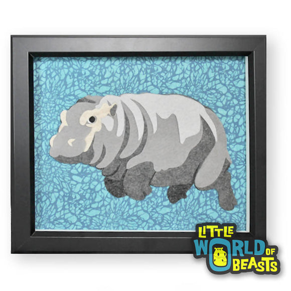 Baby Hippo - Portrait