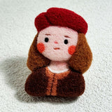 Felt Painter Series Brooch [Jan van Eyck]