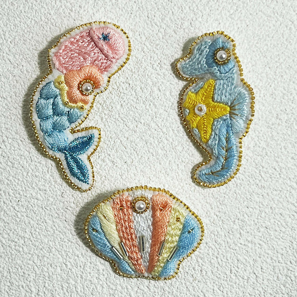 Little Mermaid Treasures – Handcrafted Brooch Collection