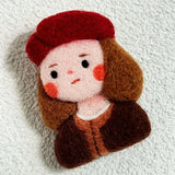 Felt Painter Series Brooch [Jan van Eyck]