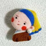 Felt Painter Series Brooch