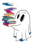 Library Book Ghost Art Print