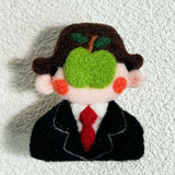 Felt Painter Series Brooch [The Son of Man]