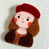 Felt Painter Series Brooch [Jan van Eyck]