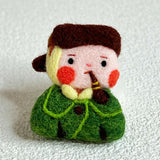 Felt Painter Series Brooch [Van Gogh]