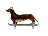 Skateboard Dachshund (LU)