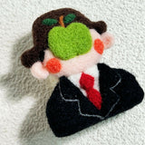 Felt Painter Series Brooch [The Son of Man]