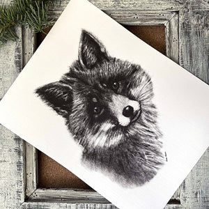 Forest Fox: Woodland Wildlife Series Art Print