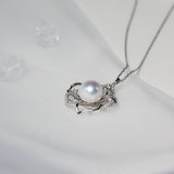 Flower Fresh Water Pearls Necklace