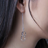 Circle Dangle and Drop Earrings