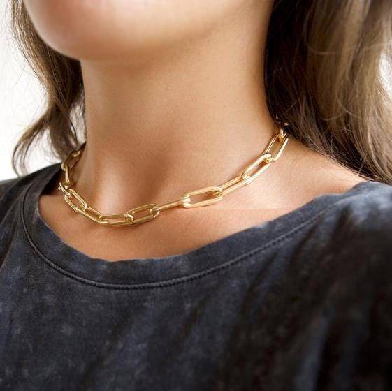 GIA Necklace - Gold Chain with toggle