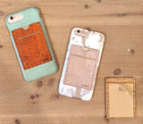 Cork Fabric Wallet - Orange