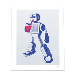 Boba Bot 8"x10" Art Print