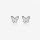 Butterfly Mother of Pearl Earrings