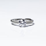 Elegant Classic Round Cut 1 Carat Ring