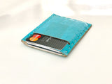 Cork Fabric Wallet- Feathers