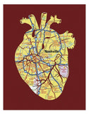 "Heart of Nashville" Print