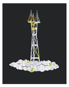 "Sutro Tower" Print