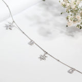 Flowers Charm Anklet