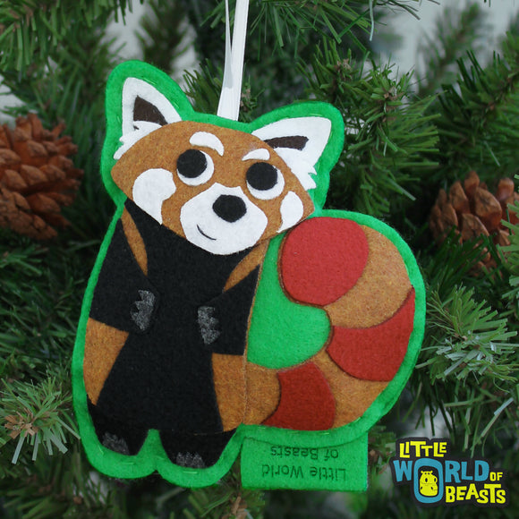 Xelpho the Red Panda Ornament