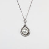 Teardrop Fresh Water Pearl Necklace