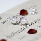 Classy Fresh Water Pearls Earrings