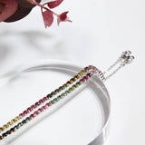 Colorful Tourmaline Bracelet