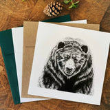 Ole Griz: Woodland Wildlife Series Art Card
