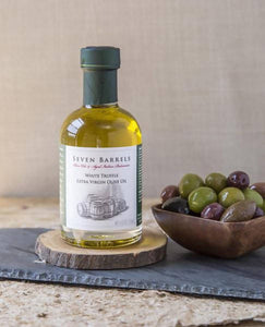 Bottle of White Truffle Extra Virgin Olive Oil
