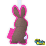 Gemma the Eastern Cottontail Rabbit Ornament