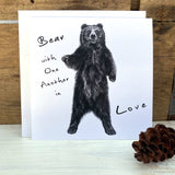 Hullo Bear: Faithful and True Christian Series Art Card