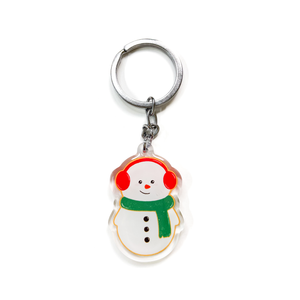 Snowman Keychain