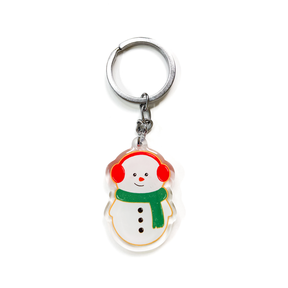 Snowman Keychain