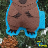 Harold the Wombat Ornament