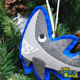 Derek the Great White Shark Ornament