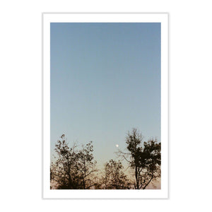 Fine Art Photography Postcard - Daytime Moon