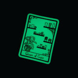 Glow-in-the-Dark Tarot Card Queen of Cups Sticker