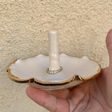 Fluted Ring and Jewelry Dish