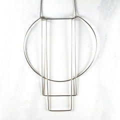 ANTONIA Necklace 'Square Round'