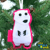 Dharma the Polar Bear Ornament