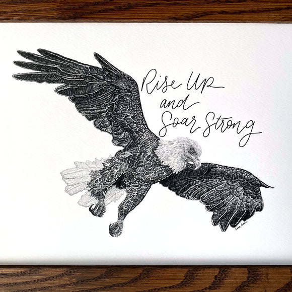 Rise Up: Inspirational Series Art Print