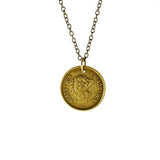 Heads & Tails Peep Show Token Necklace