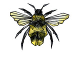 Geometric Bee Art Print