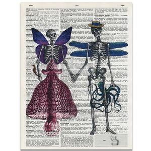 The Dandy Couple Dictionary Print