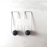 DREA Stone Earrings 'Level'