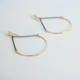 ANTONIA Earrings 'Demi-Hoop'