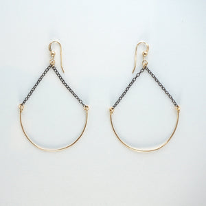 ANTONIA Earrings 'Demi-Hoop'