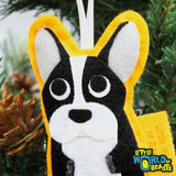 Perry the French Bulldog Ornament
