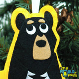 Ulysses the Black Bear Ornament