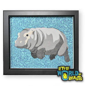 Baby Hippo - Portrait
